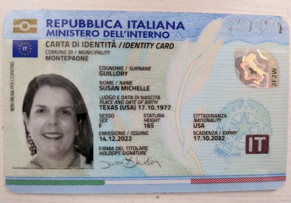 Buy Italian ID Card