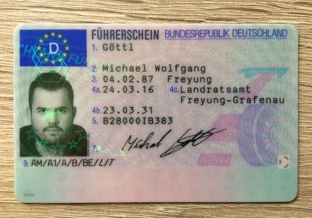 Buy German Driver’s license Without Exam